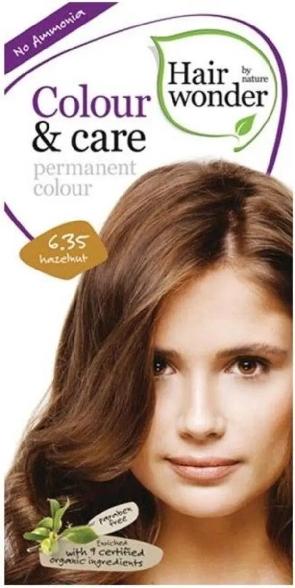 Hairwonder Colour & Care 6.35 Hazelnut Haarverf