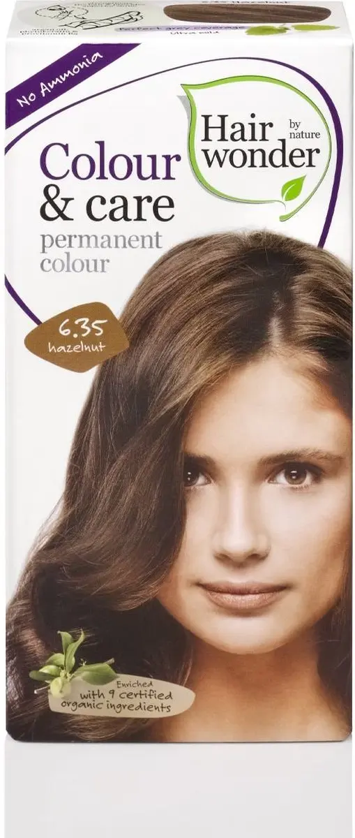 Hairwonder Colour & Care 6.35 Hazelnut Haarverf - 100ml