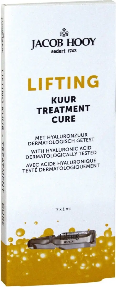 Jacob Hooy Lifting Kuur Ampul Gezichtsserum 7ml