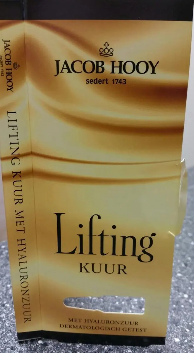 Jacob Hooy Lifting Kuur Ampul Gezichtsserum 7ml
