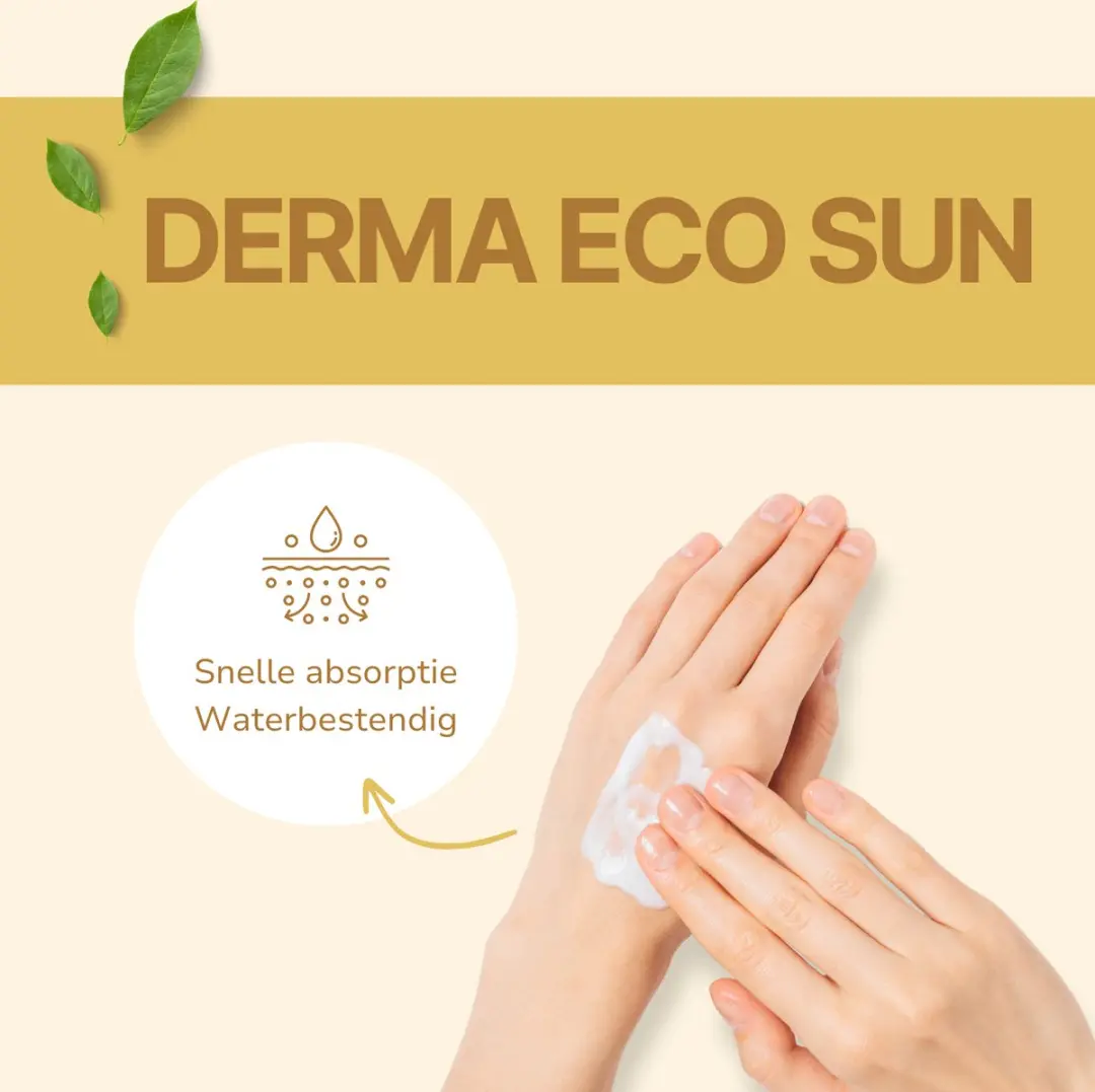 Derma Sun Zonnebrand SPF15 200ml - 2 Stuks - Waterbestendig