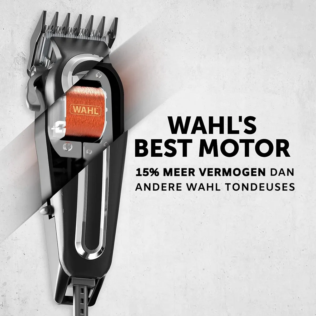 Wahl Elite Pro 20106.0460-2 Tondeuse - 22 Accessoires - Zwart