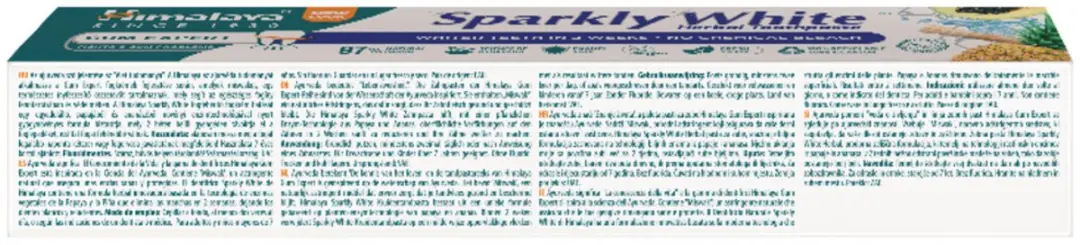 Himalaya Herbals Kruidentandpasta Sparkly White - 6x75ml