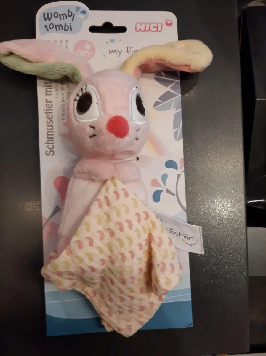 Nici Hopsali 3D Knuffelkonijn 13cm