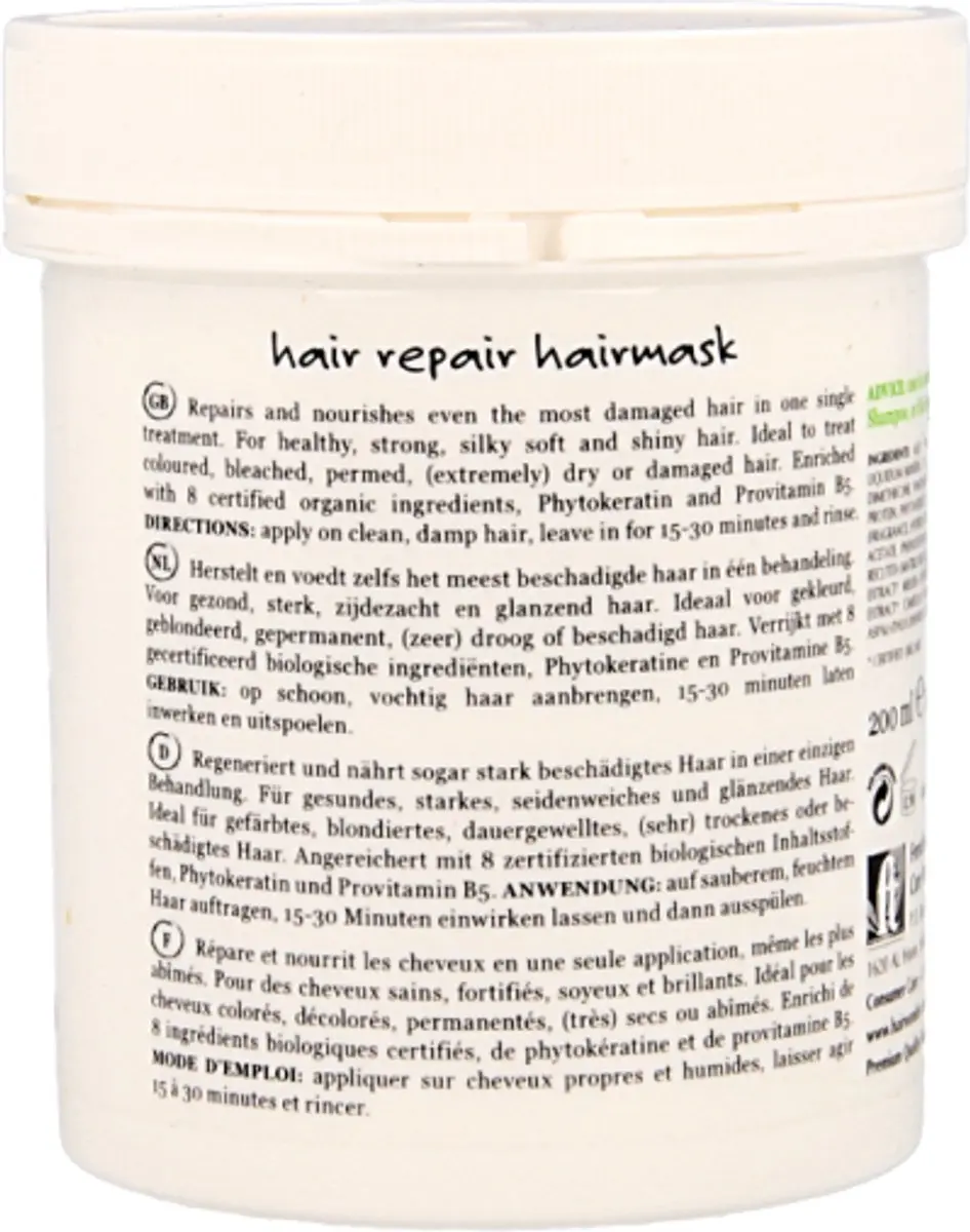 Hairwonder Hair Repair Haarmasker 200ml