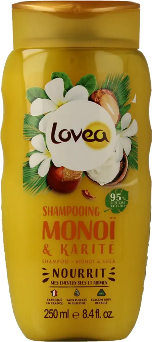 Lovea Monoï & Shea Shampoo 250ml - afbeelding 6 van 6