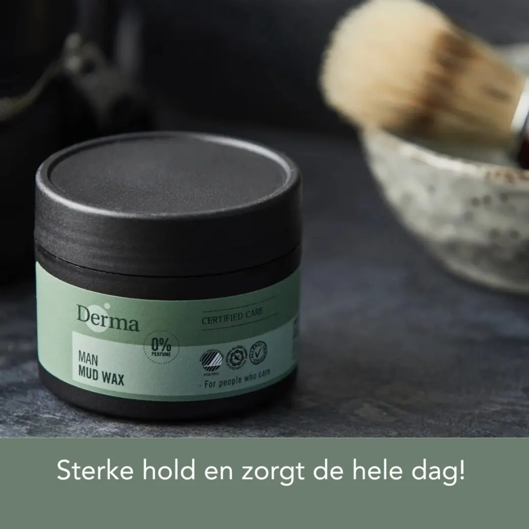 Derma Eco Man Haar Wax 75ml - Sterke Fixatie
