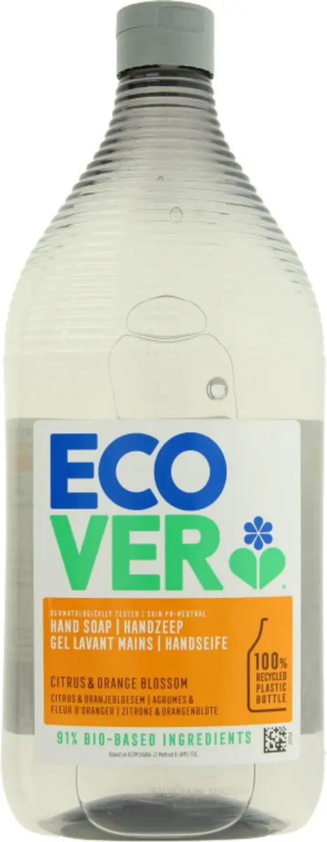 Ecover Handzeep Navulling 950ml - Citrus Oranjebloesem - afbeelding 6 van 6