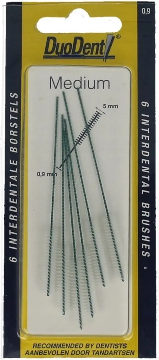 Duodent Medium 0.9mm Rager - 6 Stuks