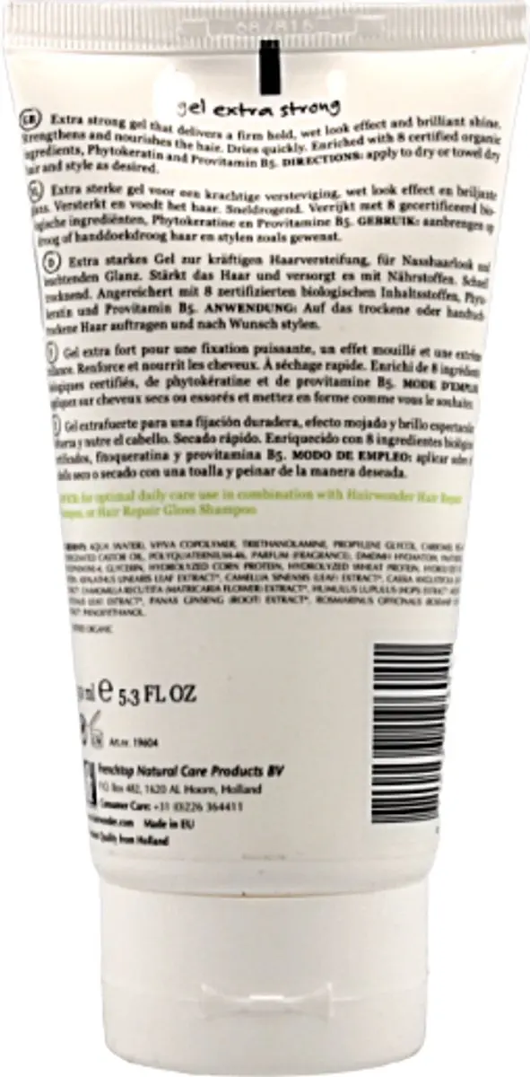 Hairwonder Botanical Gel Extra Strong 150ml