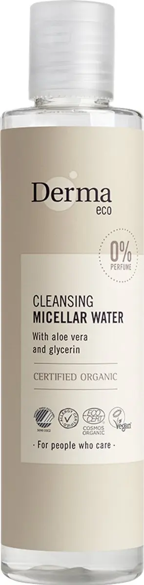 Derma Eco Make-up Remover Micellair Water 200ml - Olievrij