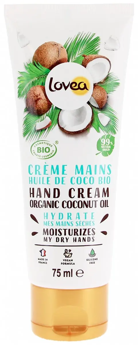 Lovea Biologische Handcreme Kokos 75ml