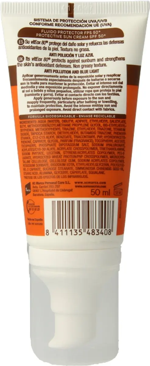 Ecran Sun Lemonoil Gezichtcrème SPF 50 - 50ml
