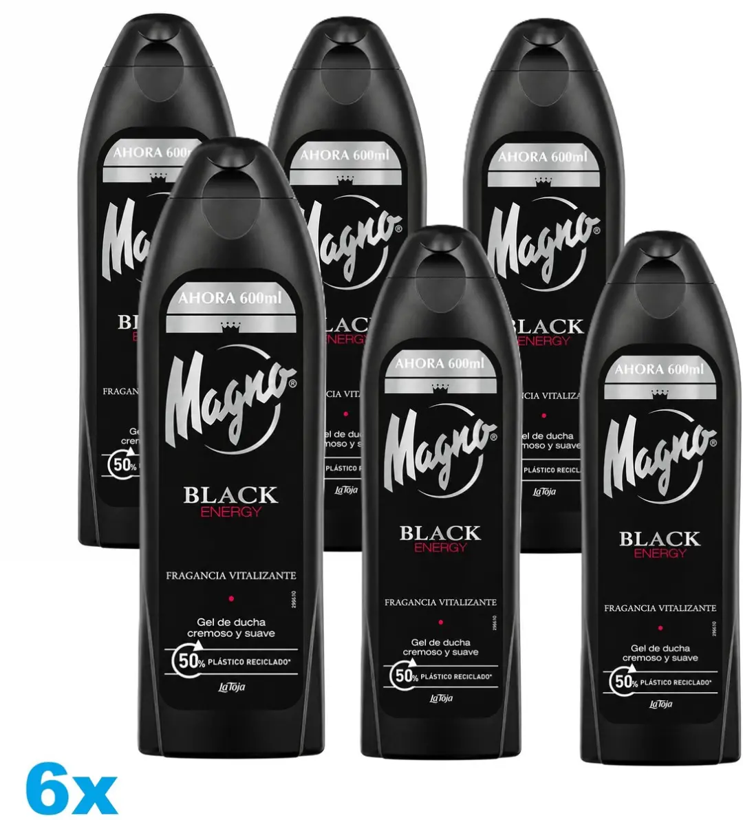 Magno Black Energy Douchegel 600ml