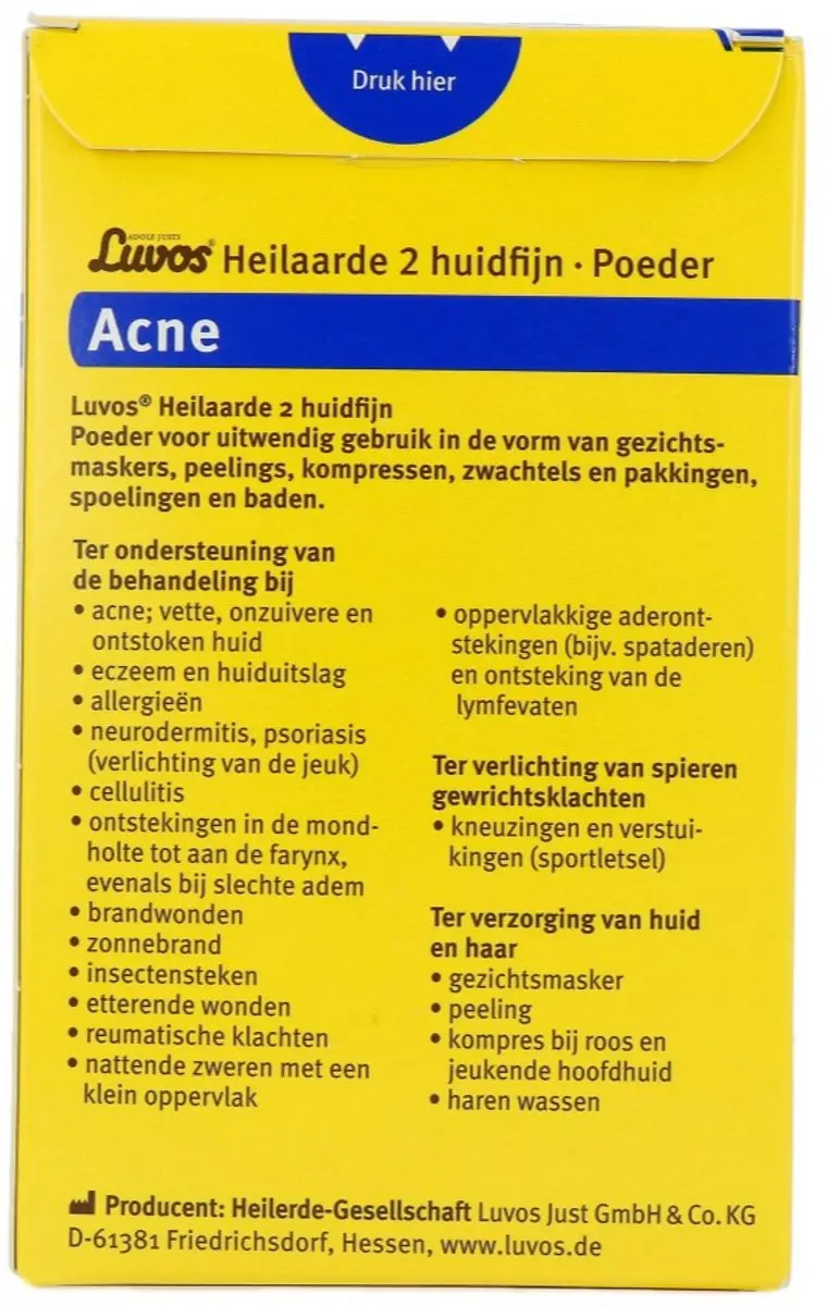 Luvos Heilaarde 2 Huidfijn 800g - afbeelding 6 van 6