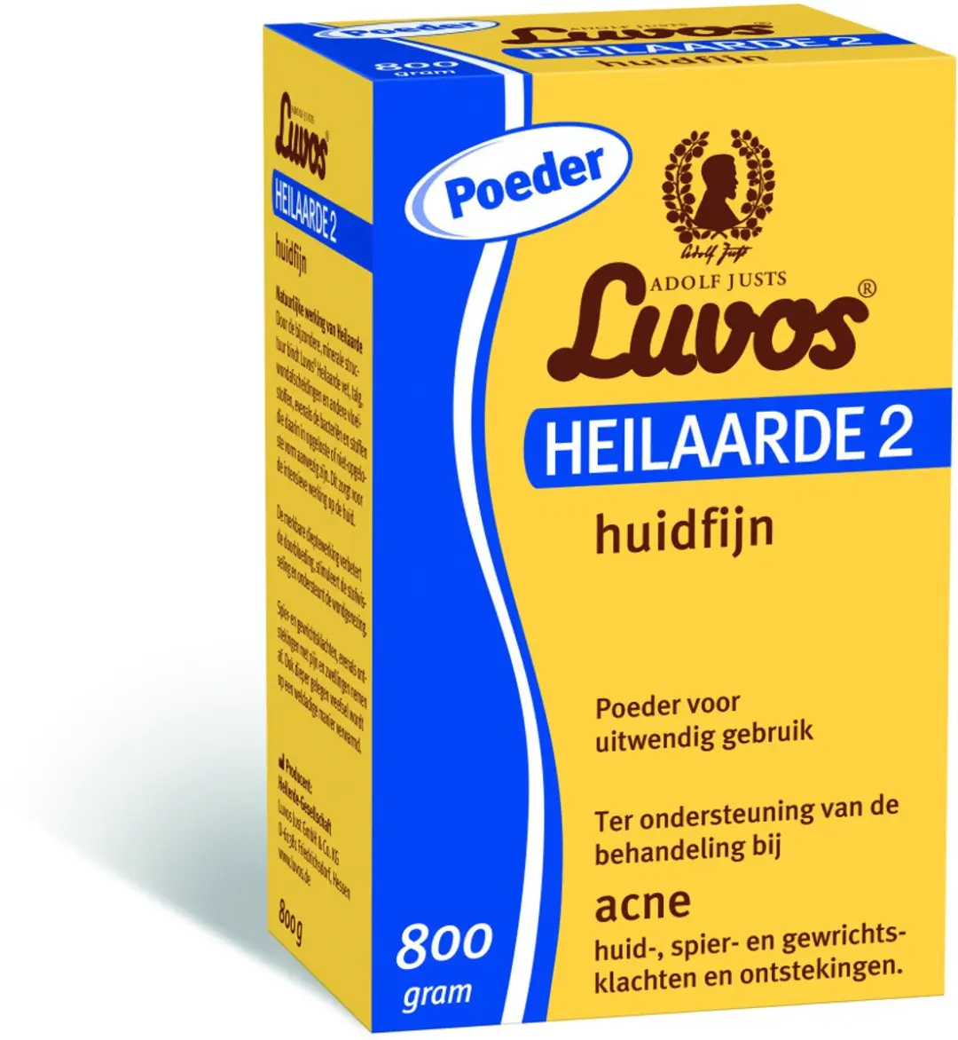Luvos Heilaarde 2 Huidfijn 800g