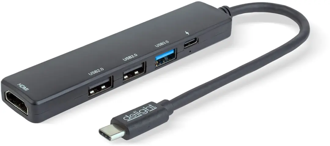 Delight USB-C Hub 55064