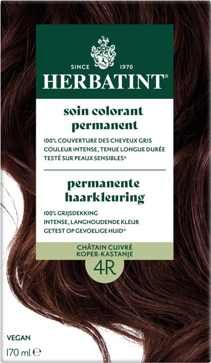 Herbatint Haarverf 4R Koper Kastanje 170ml