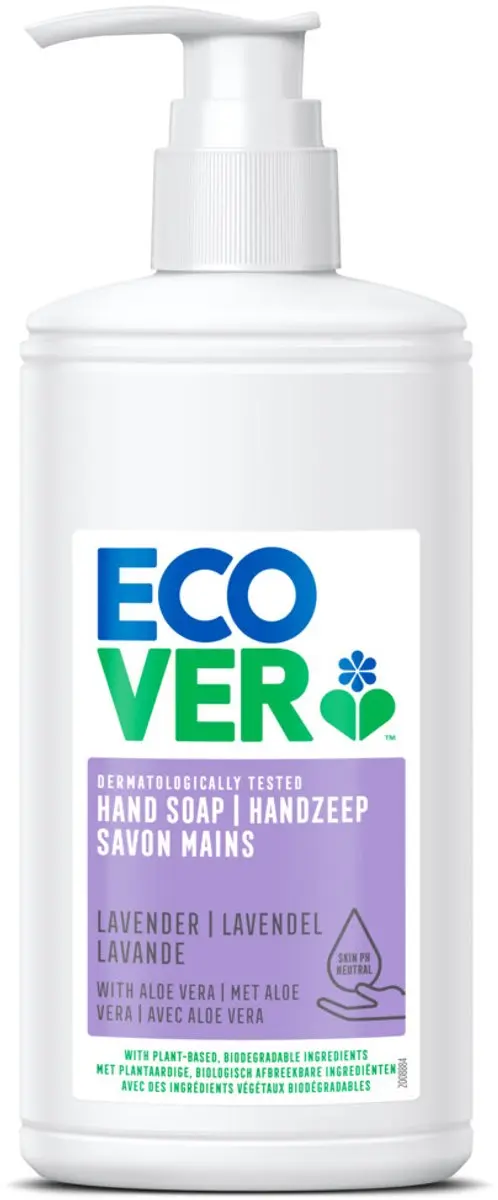 Ecover Handzeep Lavendel & Aloë Vera 250ml - 2 Stuks