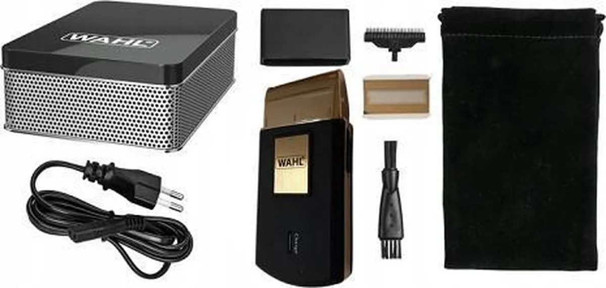 Wahl Mobile Shaver Gold Limited Edition - Gezicht
