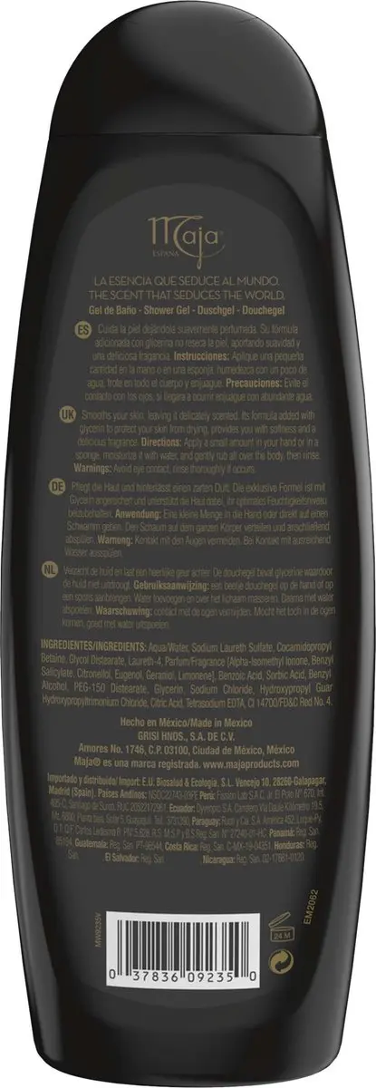 Maja Douchegel - 1200ml (3x400ml)
