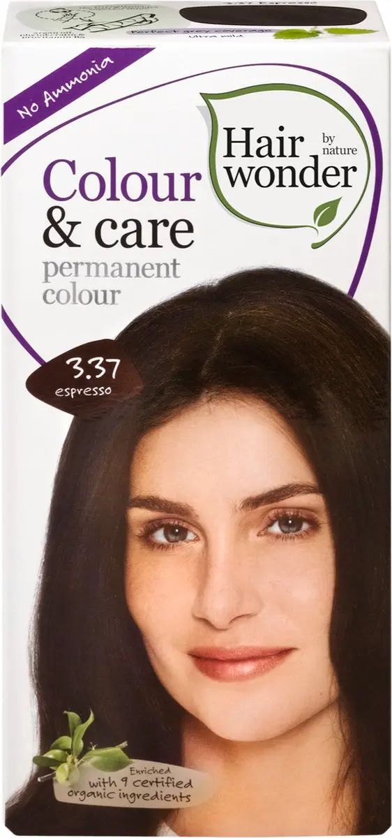 Hairwonder Colour & Care 3.37 Espresso Permanent Haarkleur 100ml