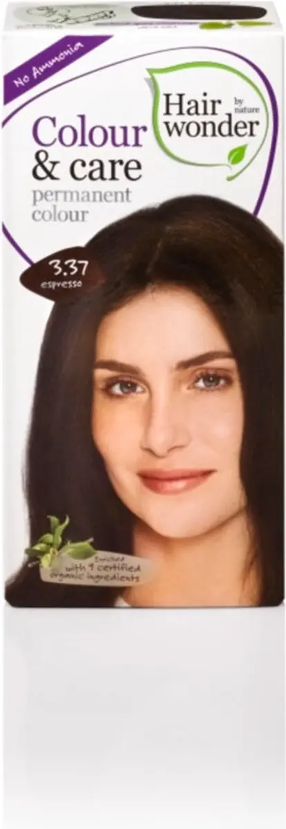 Hairwonder Colour & Care 3.37 Espresso Permanent Haarkleur 100ml