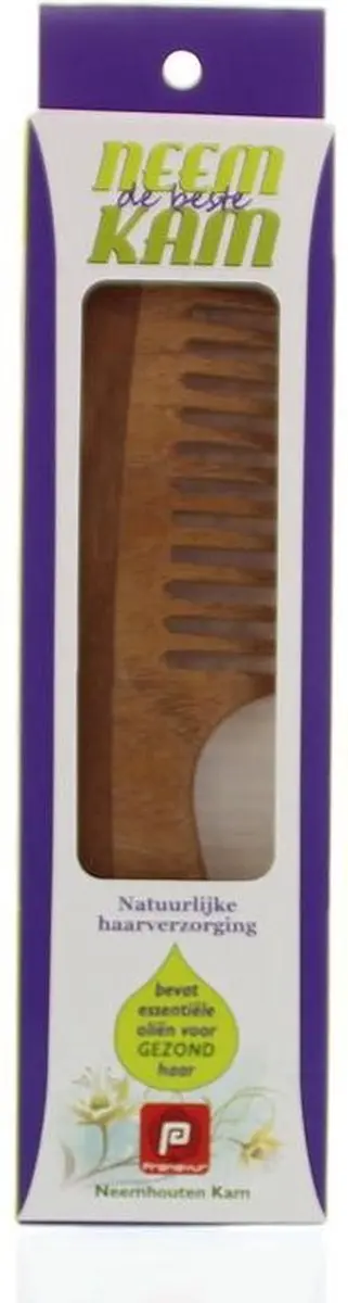 Holisan Neem Houten Kam - Grof