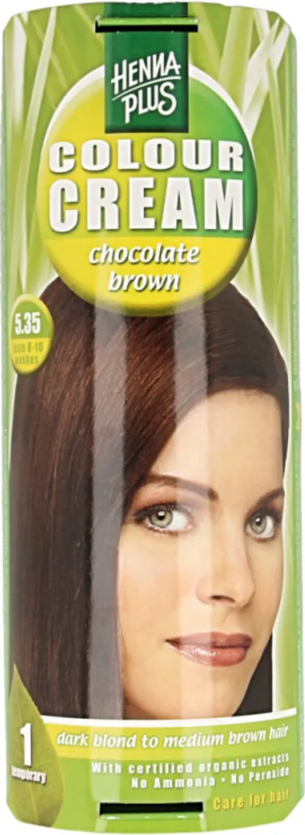 Hennaplus Colour Cream 5.35 Chocolate Brown Haarverf 60ml