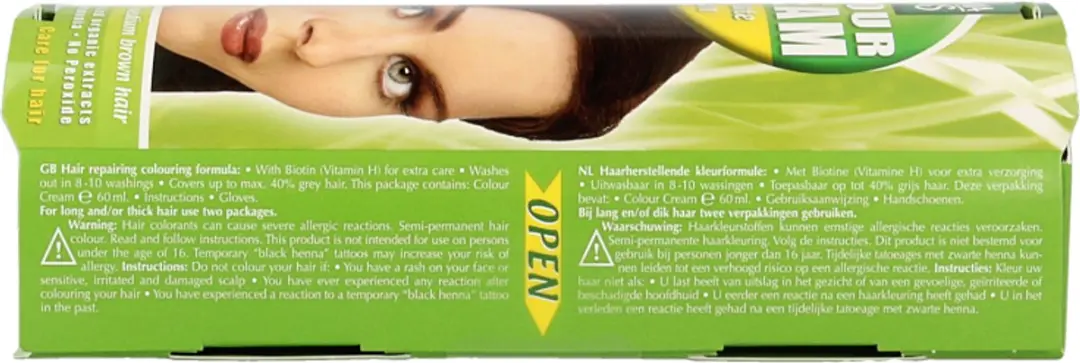 Hennaplus Colour Cream 5.35 Chocolate Brown Haarverf 60ml