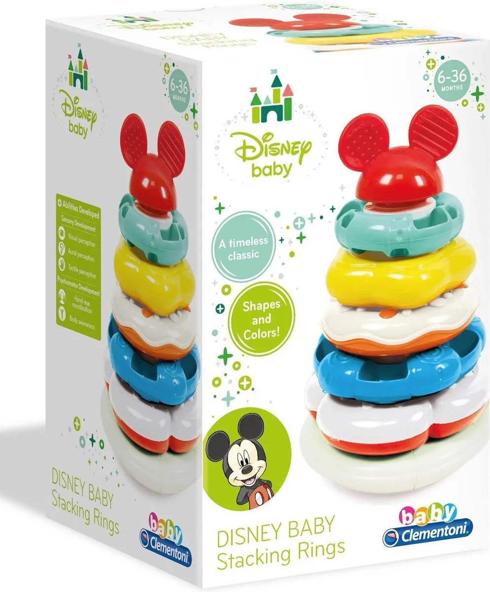 Clementoni Disney Kolorowa Wieża 17284 - Multicolor