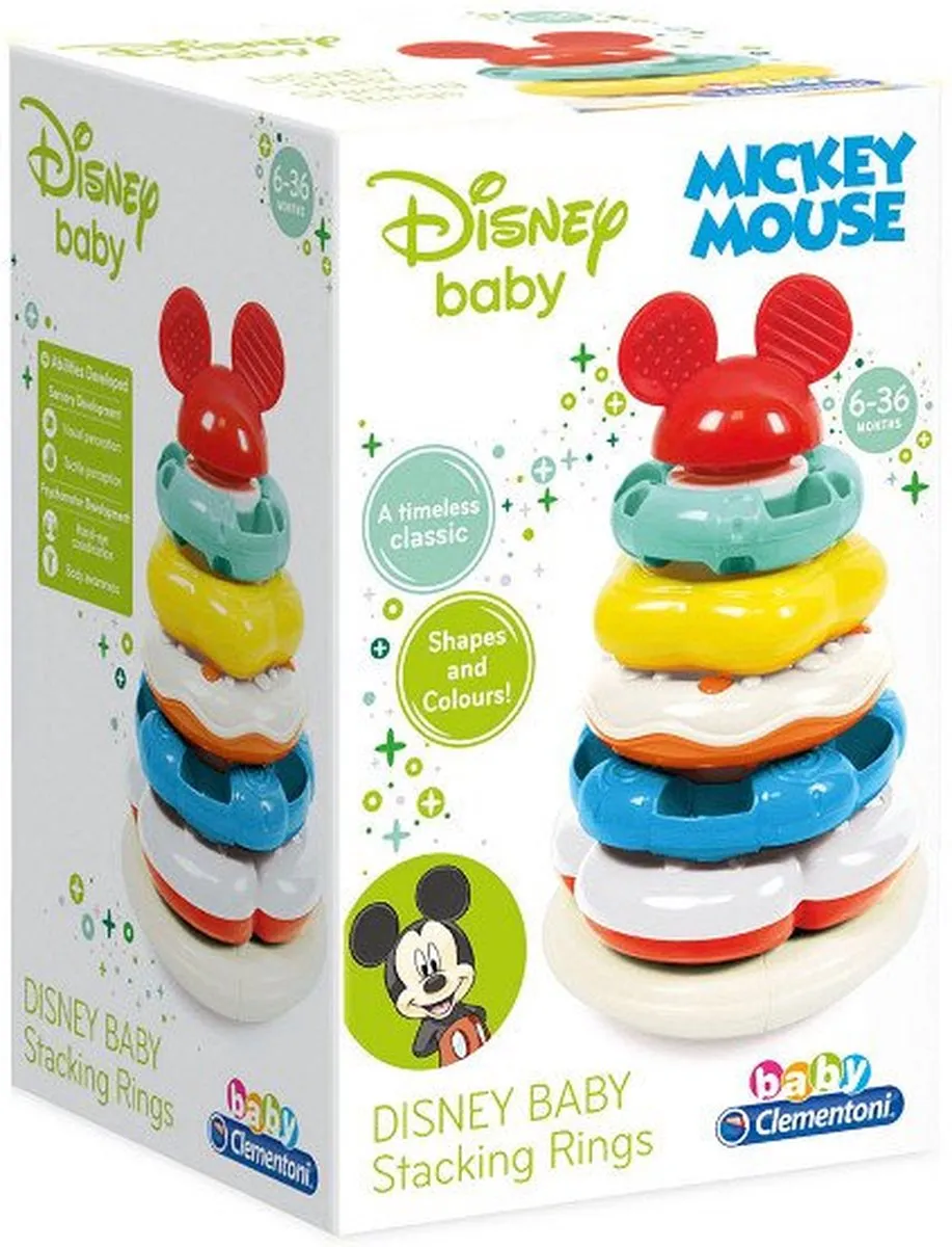 Clementoni Disney Kolorowa Wieża 17284 - Multicolor