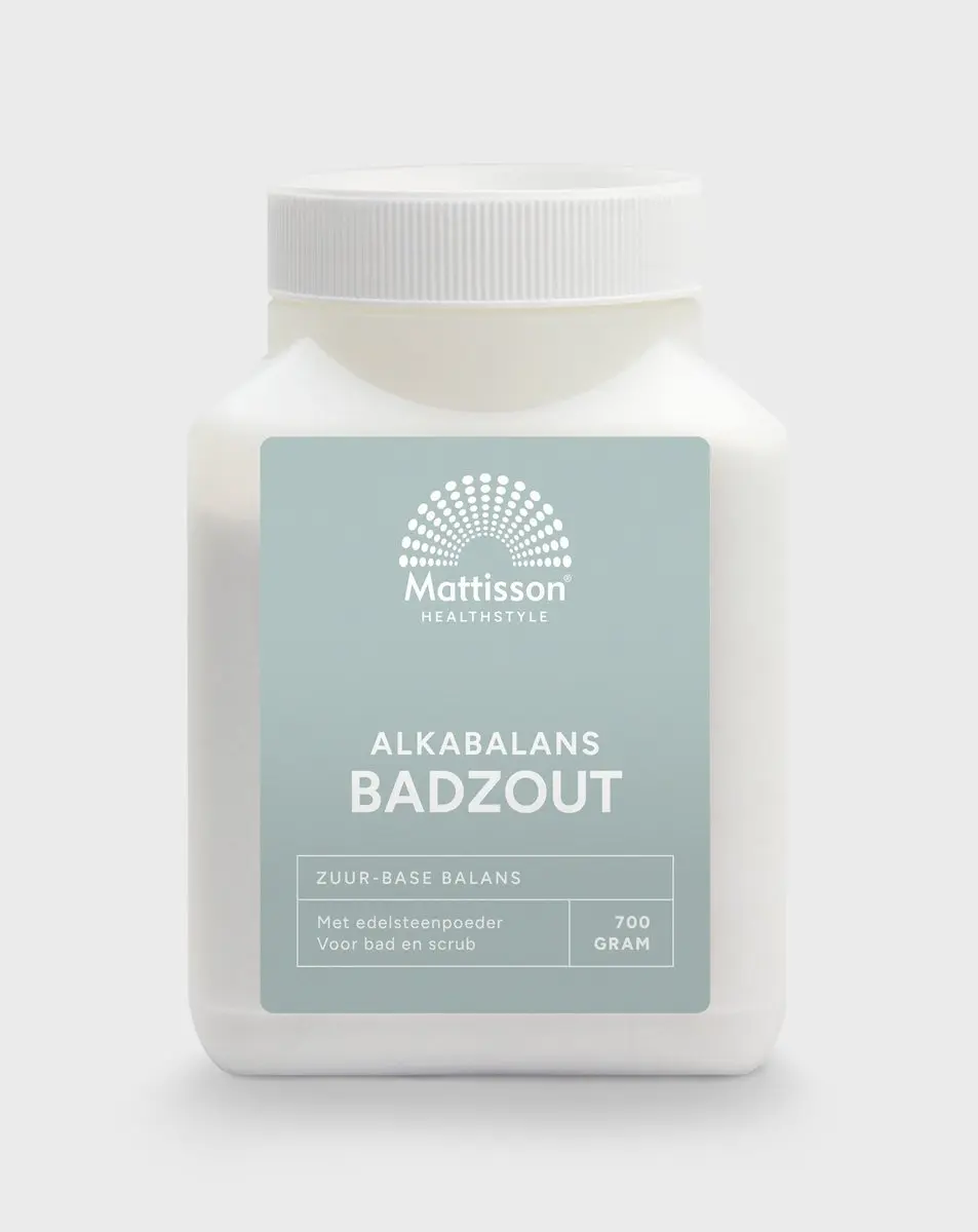 Mattisson AlkaBalans Zuurbase Badzout 700g