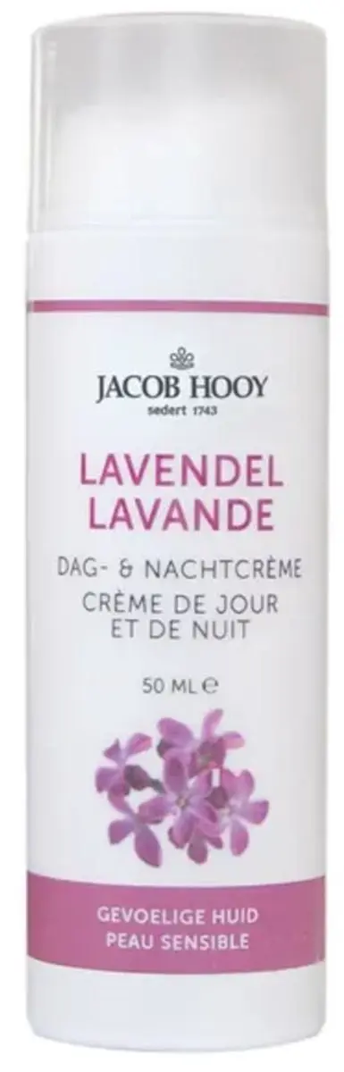 Jacob Hooy Dag- & Nachtcreme Lavendel 50ml