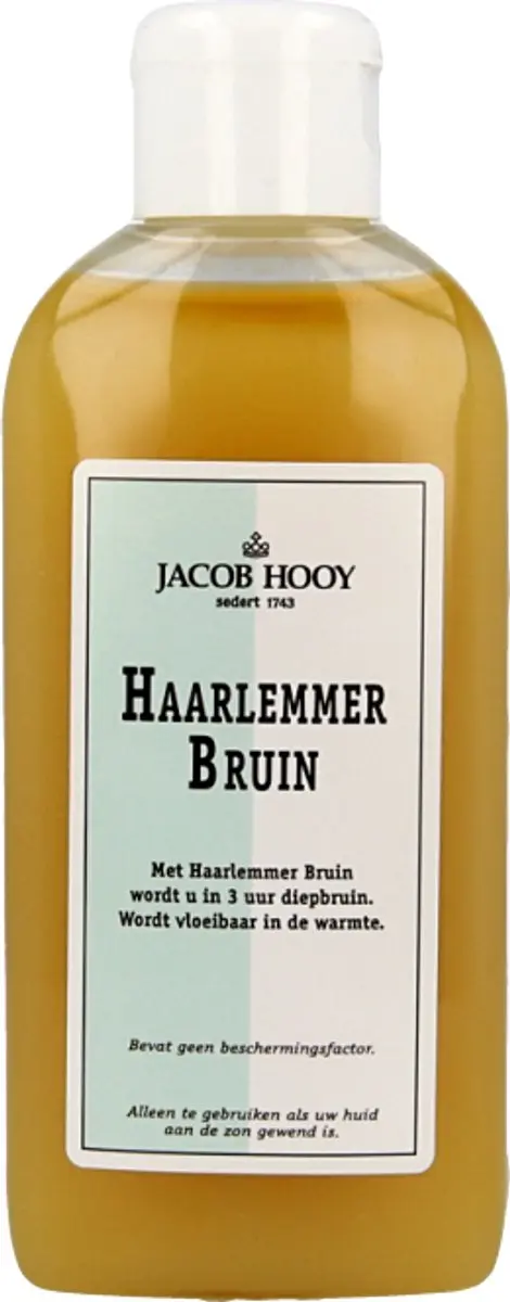 Jacob Hooy Haarlemmerbruin SPF 0 150ml