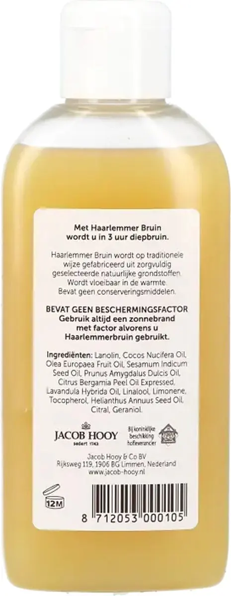 Jacob Hooy Haarlemmerbruin SPF 0 150ml