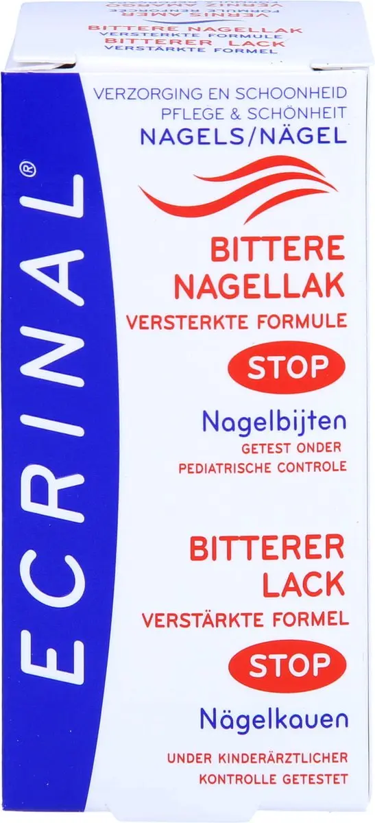 Ecrinal Bitter Nagellak 10ml - Doorzichtig