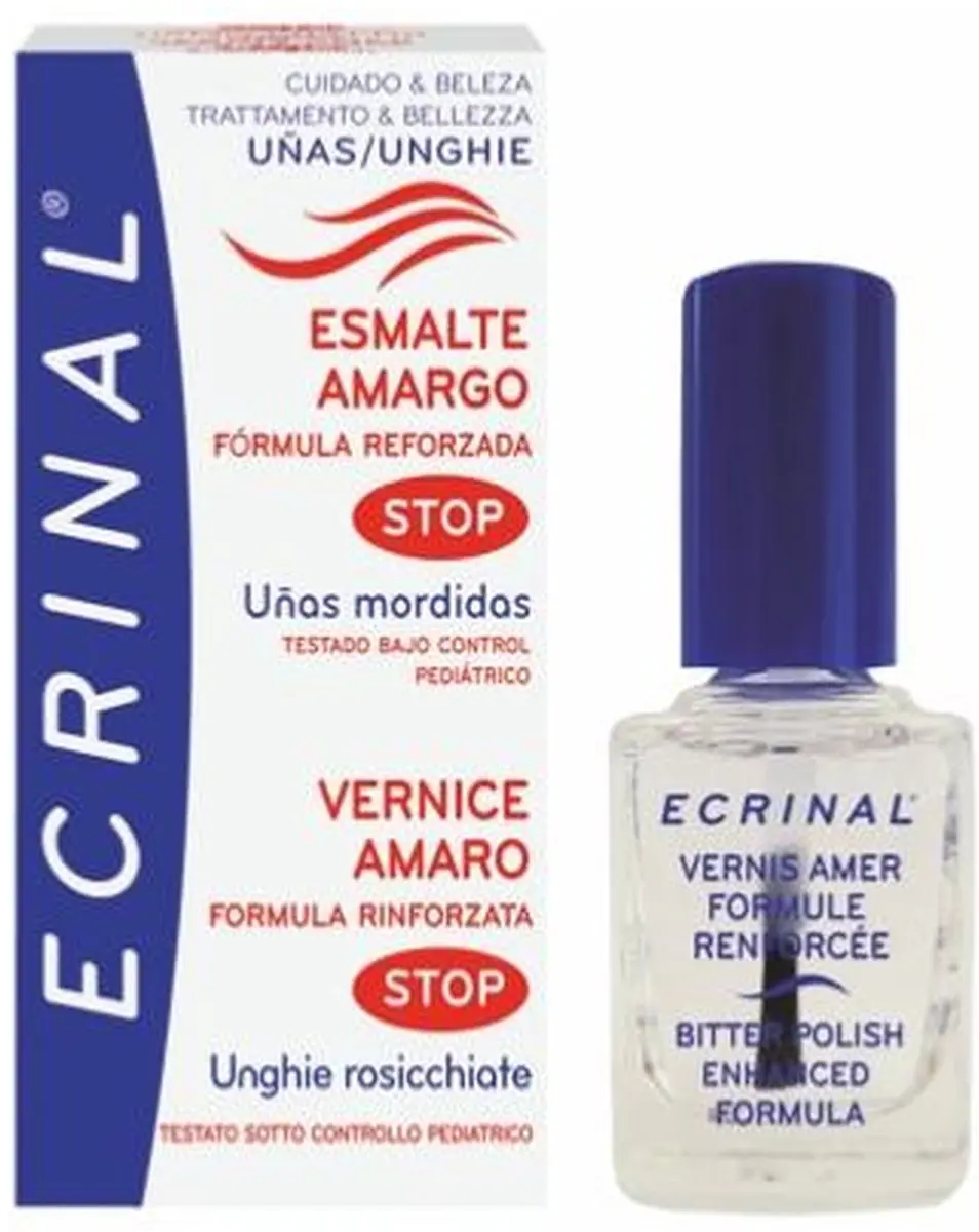 Ecrinal Bitter Nagellak 10ml - Doorzichtig