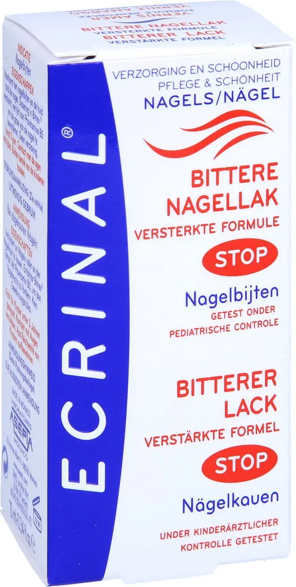 Ecrinal Bitter Nagellak 10ml - Doorzichtig