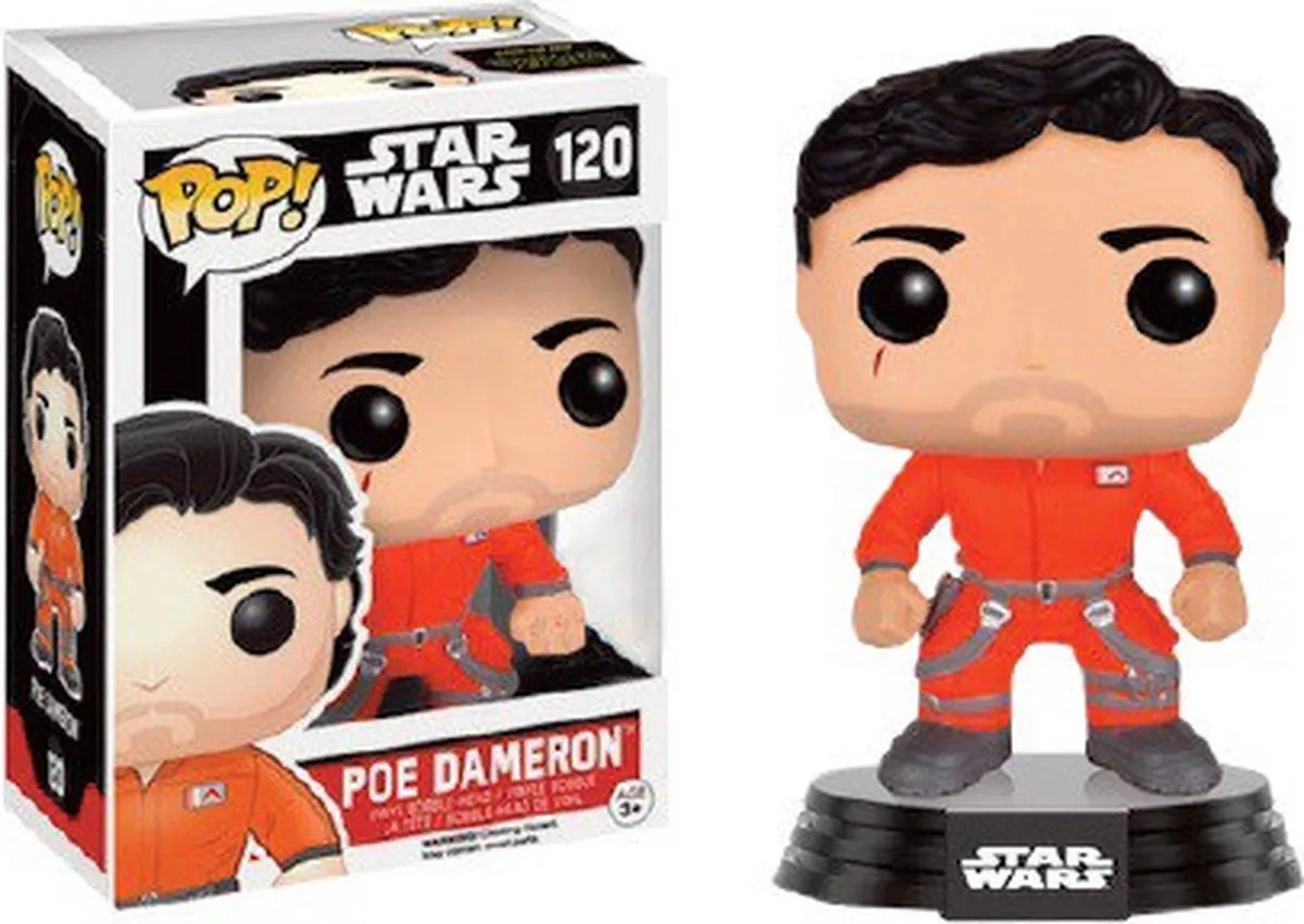 Funko Pop! Star Wars Poe Dameron FUN9623 Verzamelfiguur - Multi