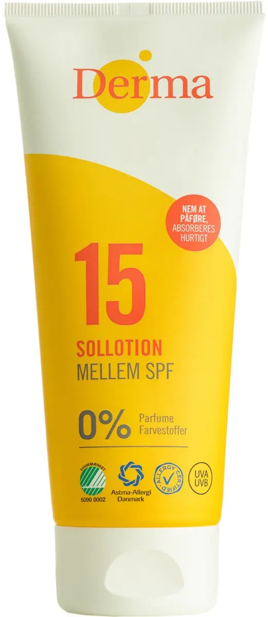 Derma Sun Zonnebrand SPF15 200ml