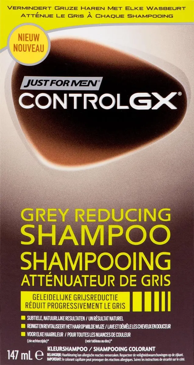 Just For Men Control GX Shampoo 147ml - Krullend haar