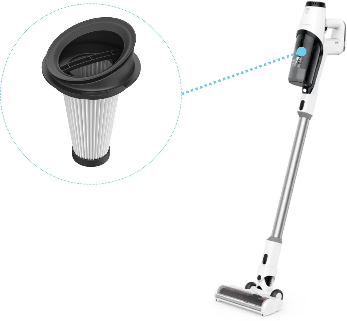 Rowenta X-Pert 3.60 ZR005202 Vervangingsfilter - 2 Stuks