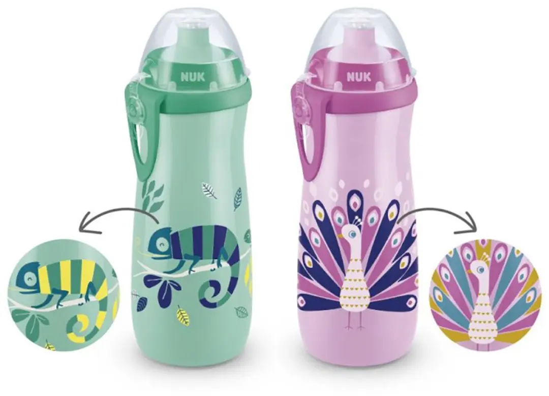 NUK Sports Cup Drinkfles 450ml - Roze