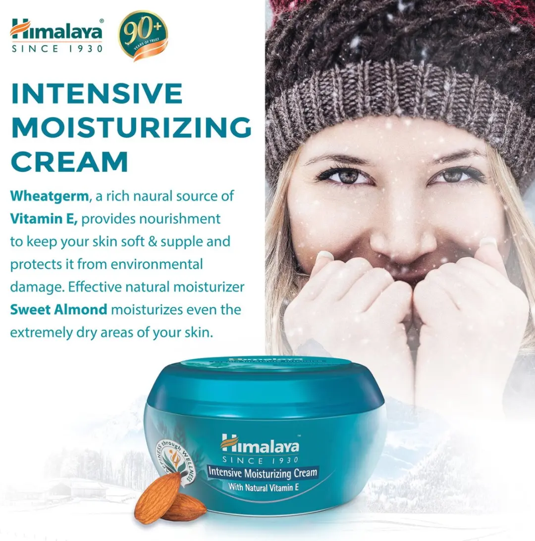 Himalaya Herbals Dagcreme Wheatgerm 200ml - 4x50ml