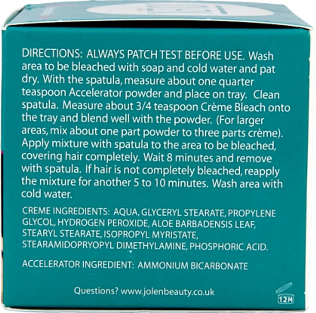 Jolen Ontkleuringscreme Mild Aloe Vera 125ml