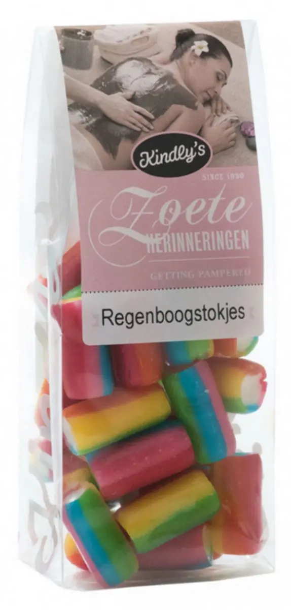 Kindly Regenboog Stokjes 150g