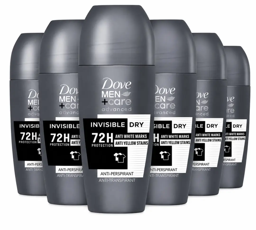 Dove Men+Care Advanced Invisible Dry Roll-on 6x50ml