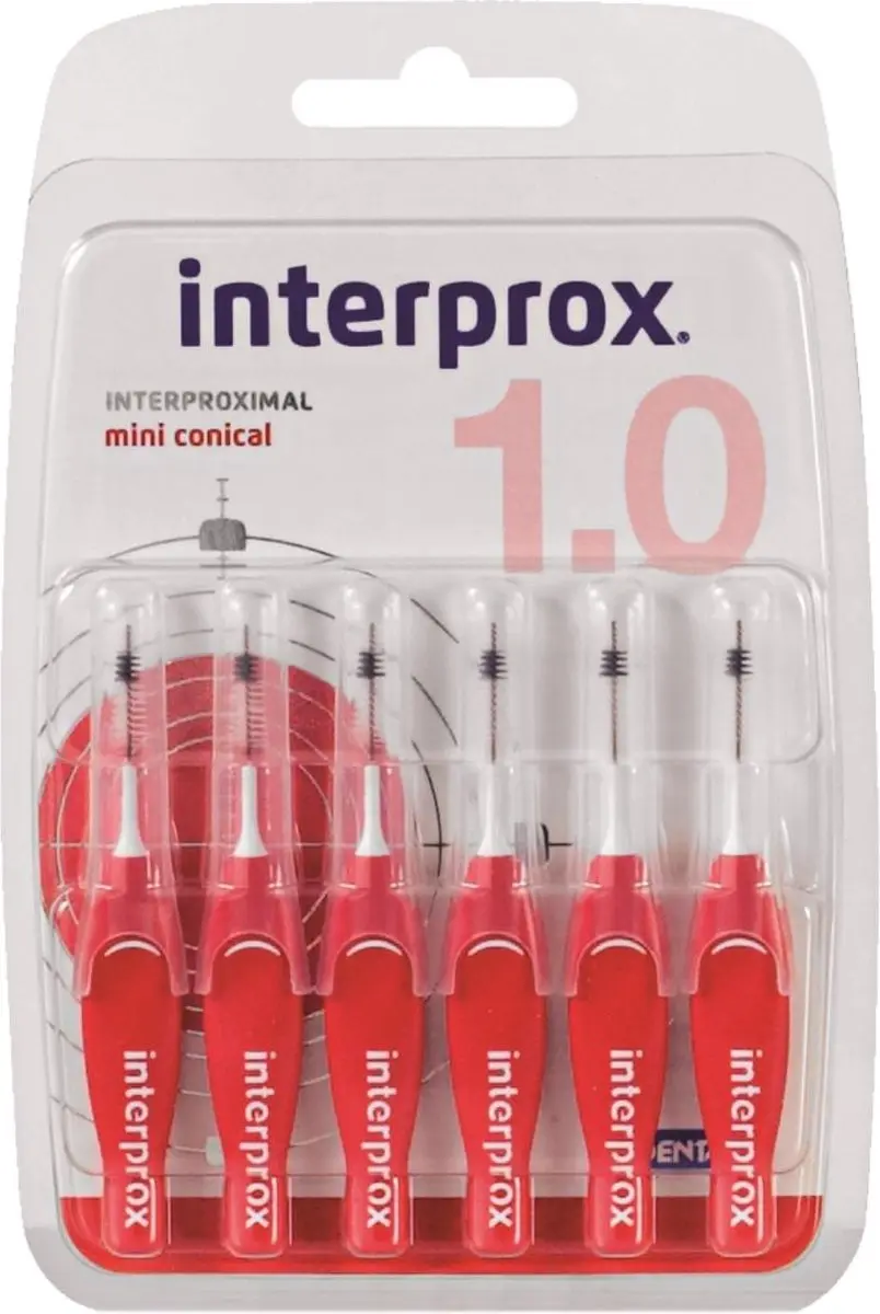 Interprox Ragers Mini Conical 1.0 Rood