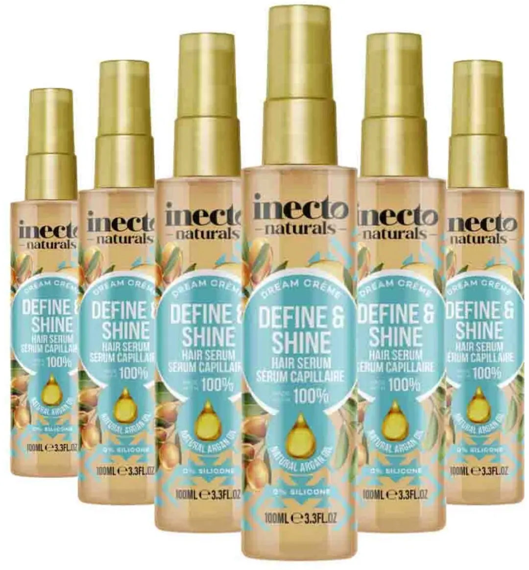 Inecto Naturals Argan Define & Shine Hair Serum 100ml